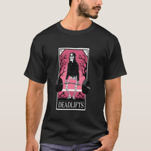 Camiseta Tarjeta de Tarot Divertida Levantamiento de Peso M