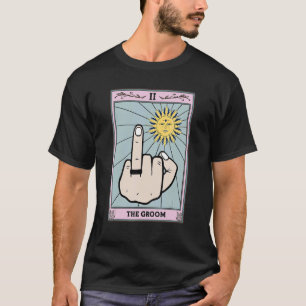 Camiseta Tarjeta de Tarot para Hombres Novio Despedida de S