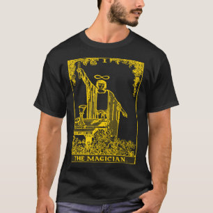 CAMISETA TARJETA DE TAROT VINTAGE EL MAGICIO