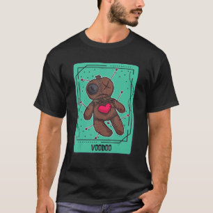Camiseta Tarjeta de Tarot Vudú Cartas Místicas Ocultas