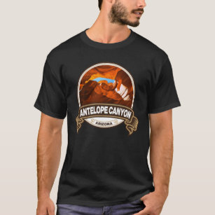 Camiseta Tarjeta de viaje Antelope Canyon Arizona