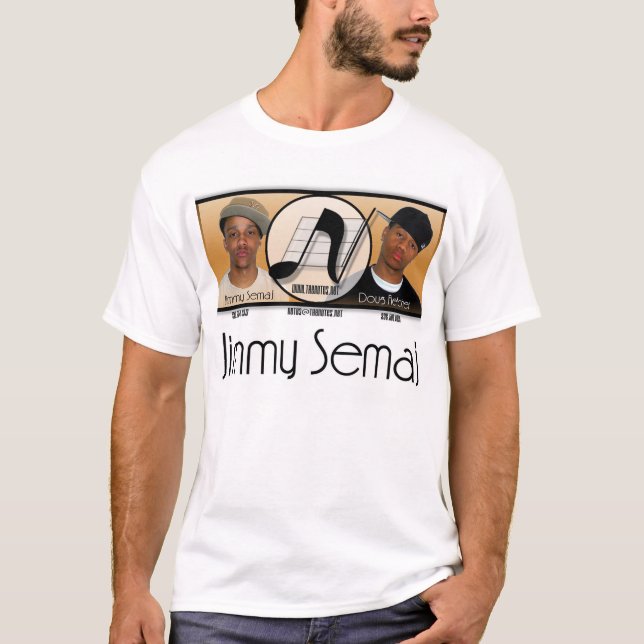Camiseta Tarjeta de visita de Jimmy Semaj (Anverso)
