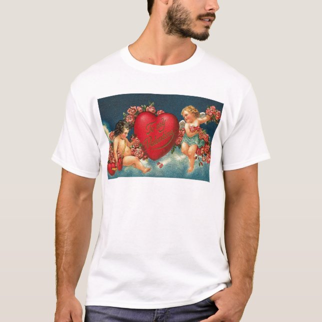Camiseta Tarjeta del día de San Valentín (Anverso)