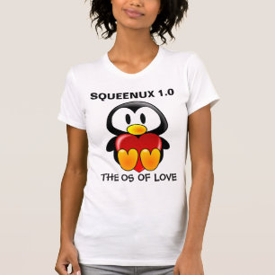 Camiseta Tarjeta del día de San Valentín del friki del