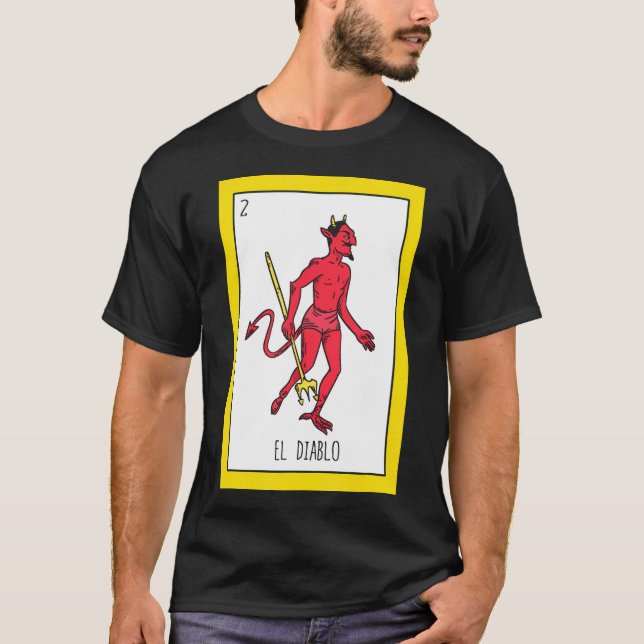 Camiseta Tarjeta El Diablo (Anverso)