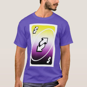 Camiseta tarjeta inversa uno no binaria