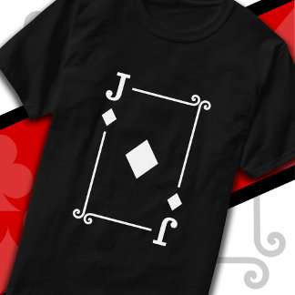Camiseta Tarjeta Jack Diamonds Tarjeta Jack