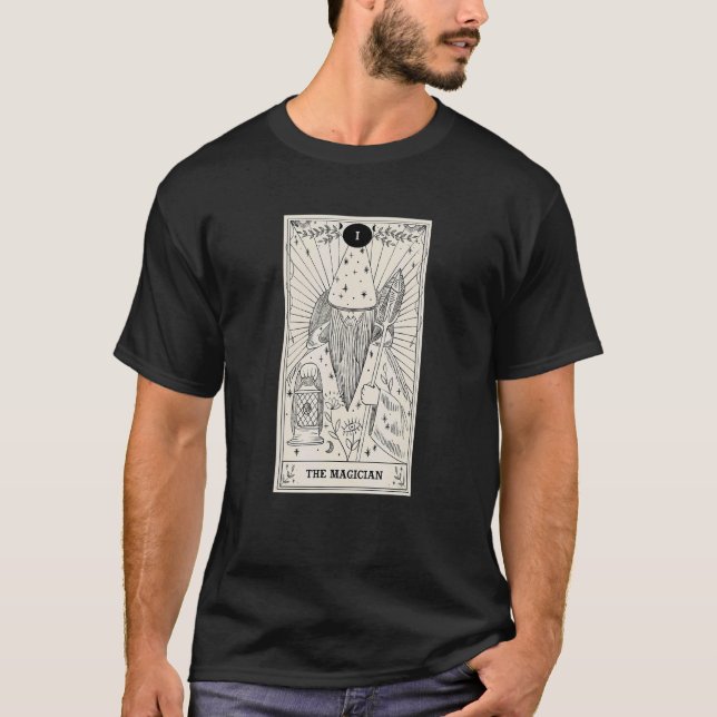 Camiseta Tarjeta Magia Tarot Creencias Ocultas Divination M (Anverso)