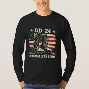 Camiseta Tarjeta oficial de identificación DD 24 Bandera de