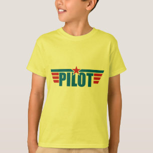 Camiseta Tarjeta piloto Wings - Aviación