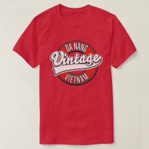 Camiseta Tarjeta postal de invitación con logotipo retro de