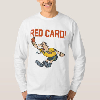 Camiseta Tarjeta roja