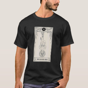 Camiseta Tarjeta Tarot de hombre ahorcado Creencias ocultas