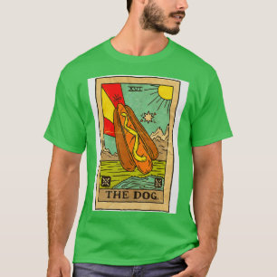 Camiseta Tarjeta Tarot de Hotdog