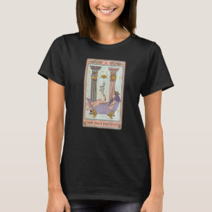 Camiseta Tarjeta Tarot de la Alta Sacerdote Cara Sol A