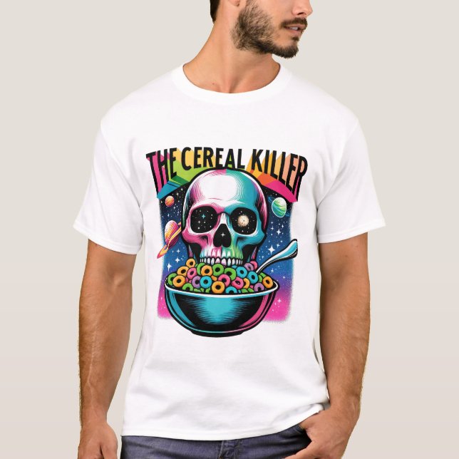 Camiseta Tarjeta Tarot de Skeleton Sassy (Anverso)