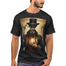 Tarjeta Tarot de Steampunk Magician