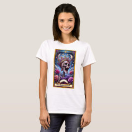 Camiseta Tarjeta Tarot divertida/Reina del drama