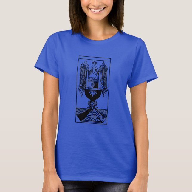 Camiseta Tarjeta Tarot: El As De Las Cups (Anverso)