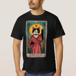 Camiseta Tarjeta Tarot II - La alta sacerdotisa