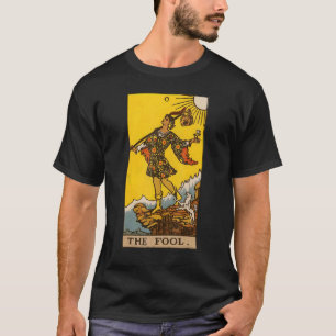 Camiseta Tarjeta Tarot más tonta Tarjeta Arcana Cero 0
