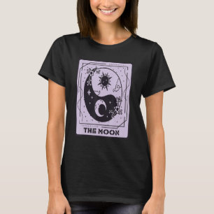 Camiseta Tarjeta Tarot Moon Y Sun Tarjeta Mystical Occult M