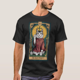 Camiseta Tarjeta Tarot V - El sacerdote más alto