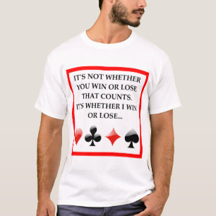 CAMISETA TARJETAS