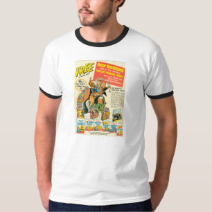 Camiseta Tarjetas 1952 de comercio de ROY ROGERS de la