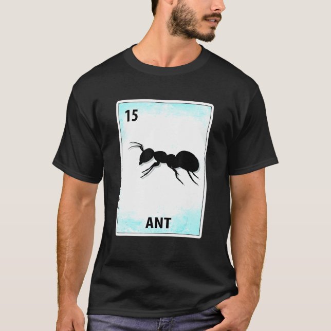 Camiseta Tarjetas Ant Mexican (Anverso)