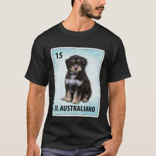 Camiseta Tarjetas Aussiedoodle Mexicanas para Australia