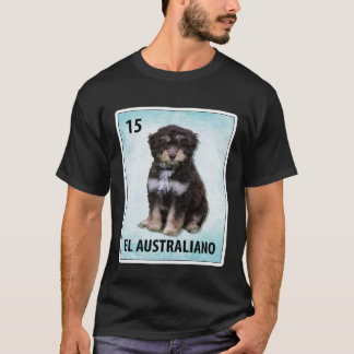 Camiseta Tarjetas Aussiedoodle Mexicanas para Australia