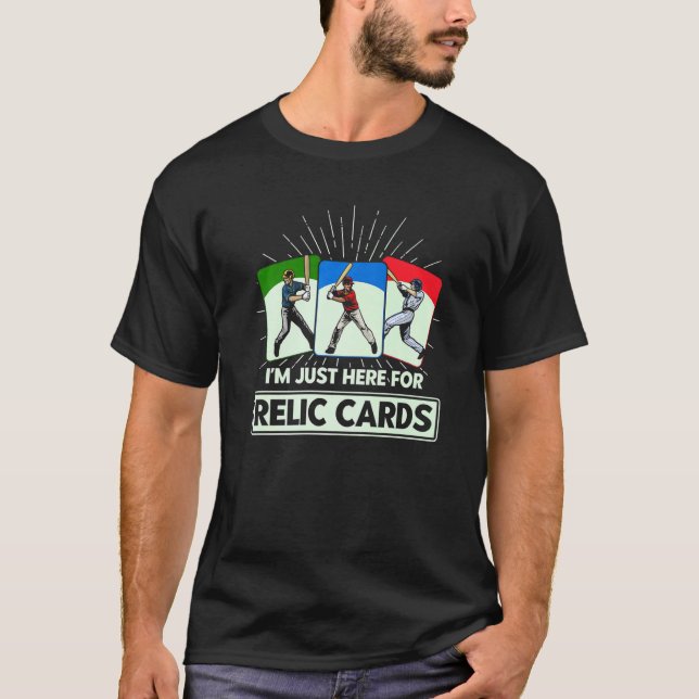 Camiseta Tarjetas de béisbol Recolector de tarjetas deporti (Anverso)