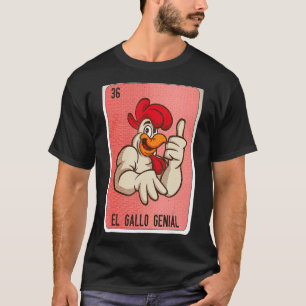 Camiseta Tarjetas de Bingo de Canción de Canto de Canto de