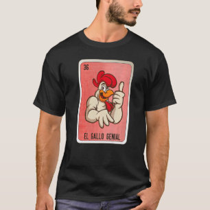 Camiseta Tarjetas de Bingo de Canción de Canto de Canto de 