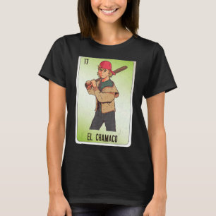 Camiseta Tarjetas de bingo de jerga de jerga mexicana EL Ch