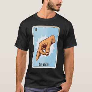 Camiseta Tarjetas de bingo de jerga de lotería mexicana Lo