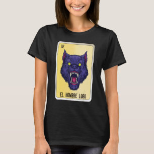 Camiseta Tarjetas de bingo de jerga mexicana para el hombre