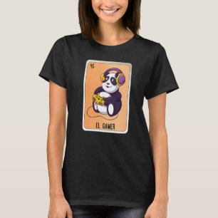 Camiseta Tarjetas de bingo de lotería de jerga mexicana de