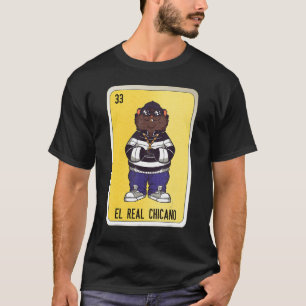 Camiseta Tarjetas de bingo de lotería de jerga mexicana El