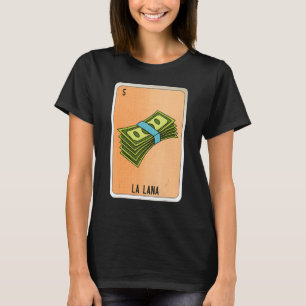Camiseta Tarjetas de bingo de lotería de jerga mexicana La