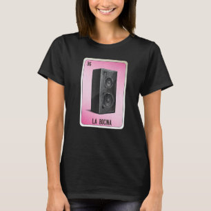 Camiseta Tarjetas de Bingo de Lotería de Modismos Mexicanos