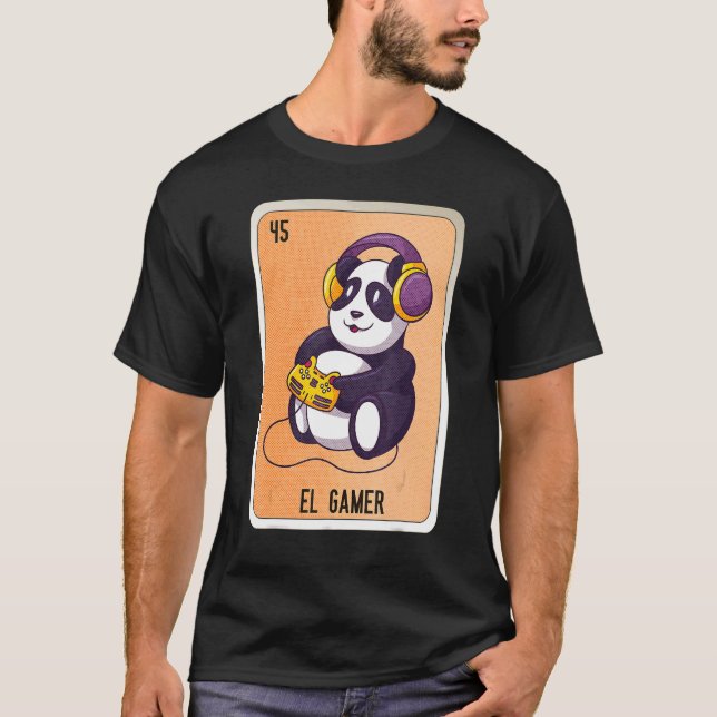 Camiseta Tarjetas de Bingo de Lottery de jerga mexicana El  (Anverso)