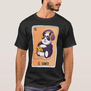 Camiseta Tarjetas de Bingo de Lottery de jerga mexicana El 