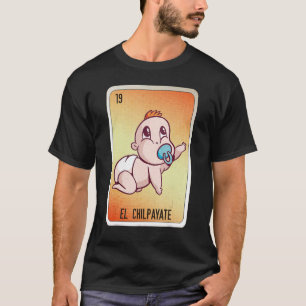 Camiseta Tarjetas de Bingo de Lottery Slang Mexicano de El 