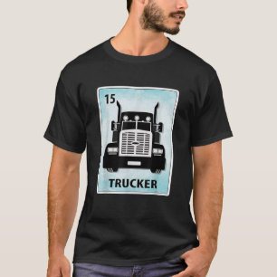 Camiseta Tarjetas de camionero mexicano