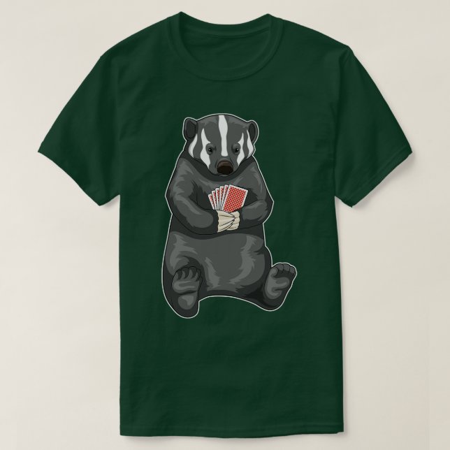 Camiseta Tarjetas de insignia de miel (Diseño del anverso)