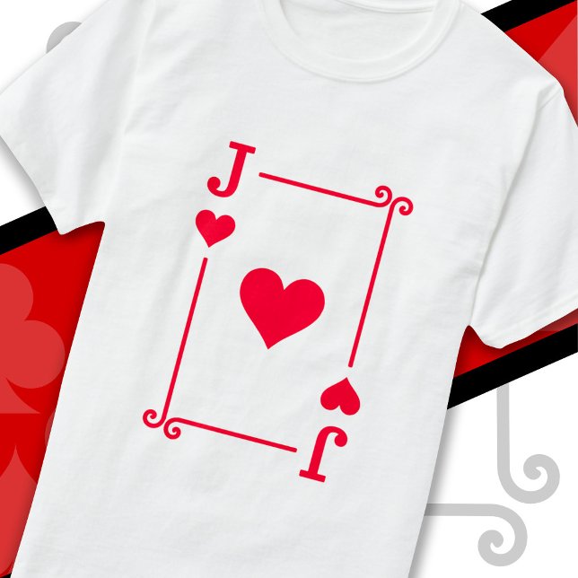 Camiseta Tarjetas de juego Costume Jack Hearts Card Jack Ca (Subido por el creador)