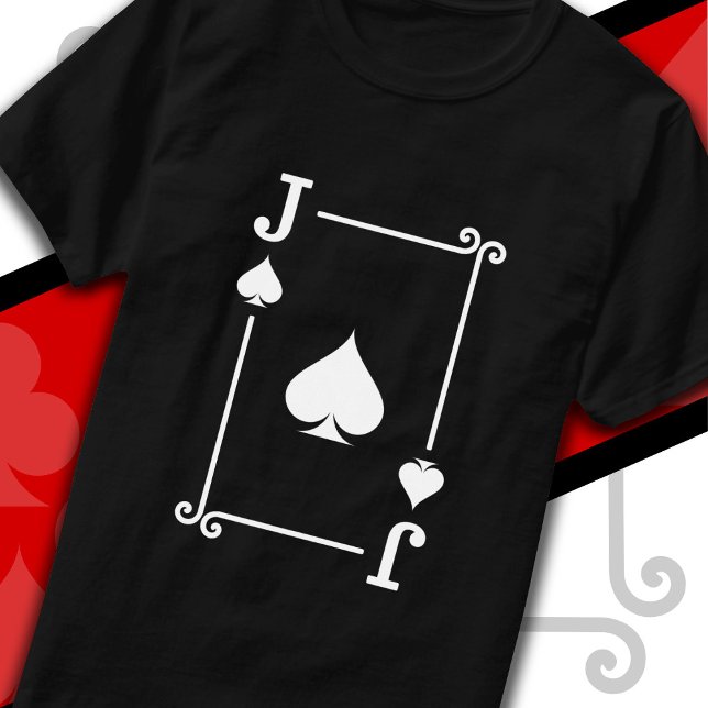 Camiseta Tarjetas de juego Costume Tarjeta Jack Spades Jack (Subido por el creador)