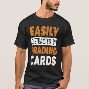 Camiseta Tarjetas De Juego De Tarjetas Comerciales Distraíd
